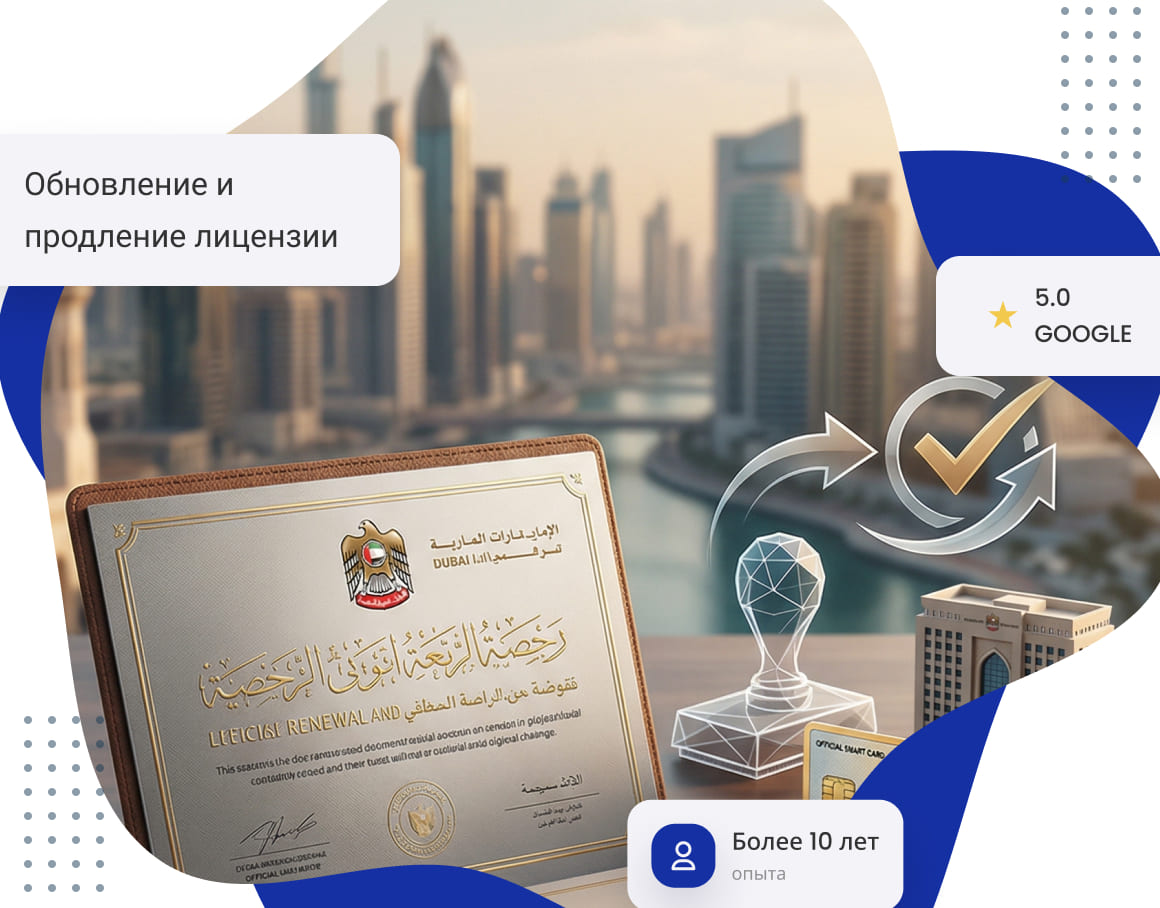 Продление и обновление лицензии в ОАЭ