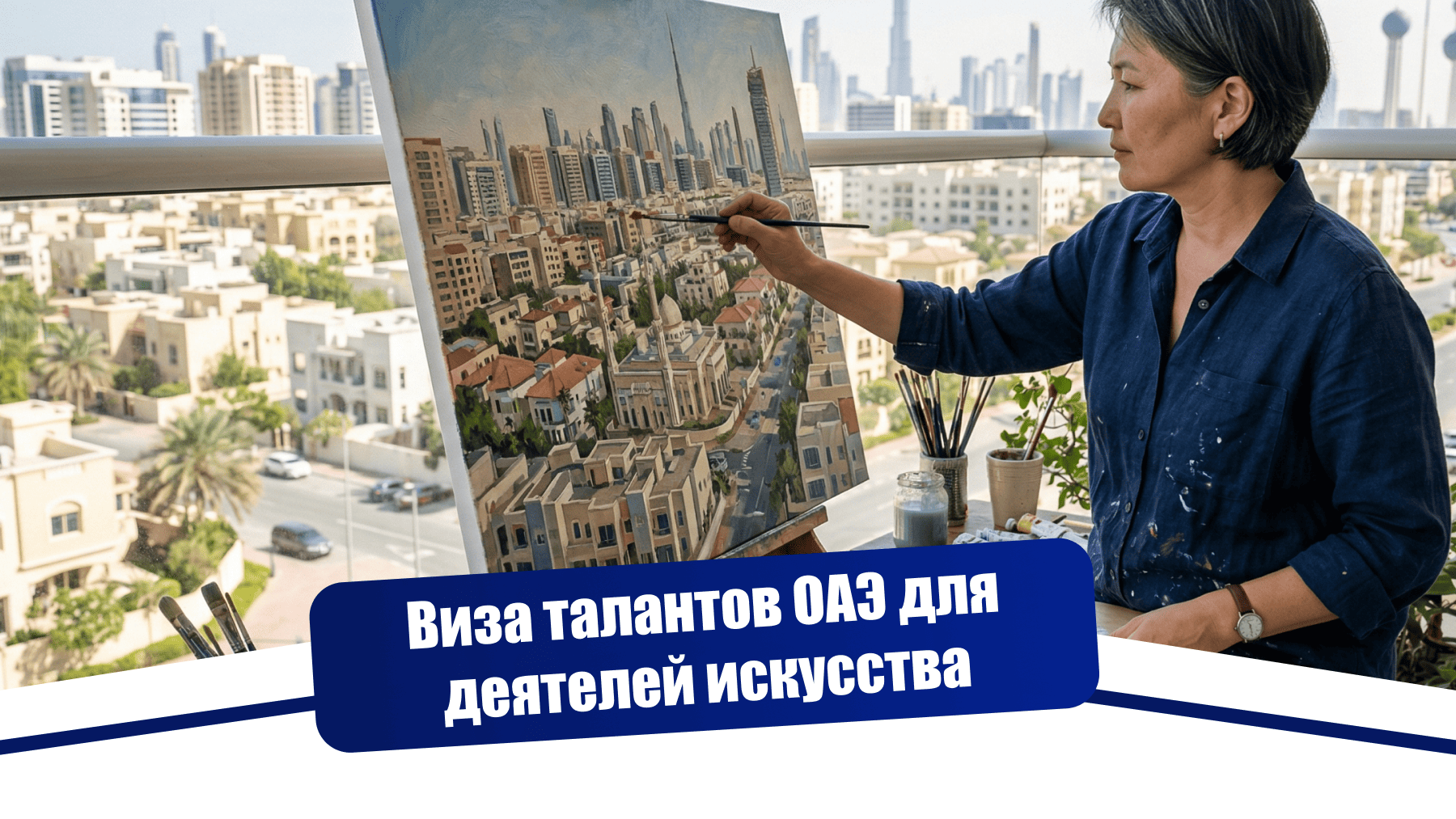 Виза талантов для художника. Помогли переехать Екатерине упрощенно