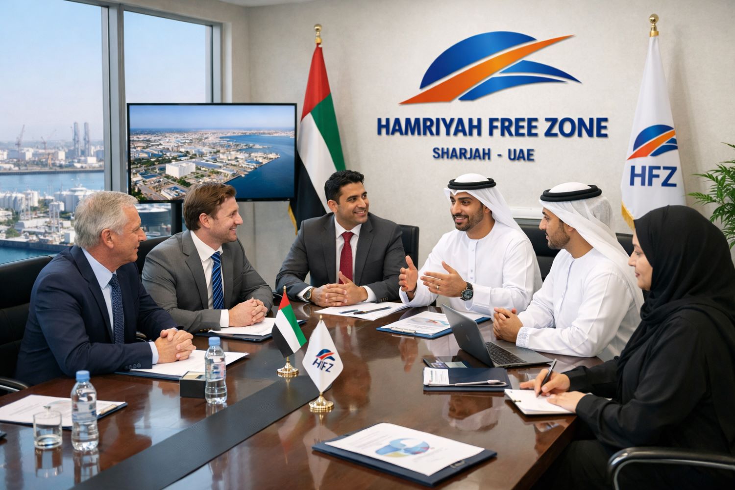 Регистрация компании в Hamriyah Free Zone (HFZ)