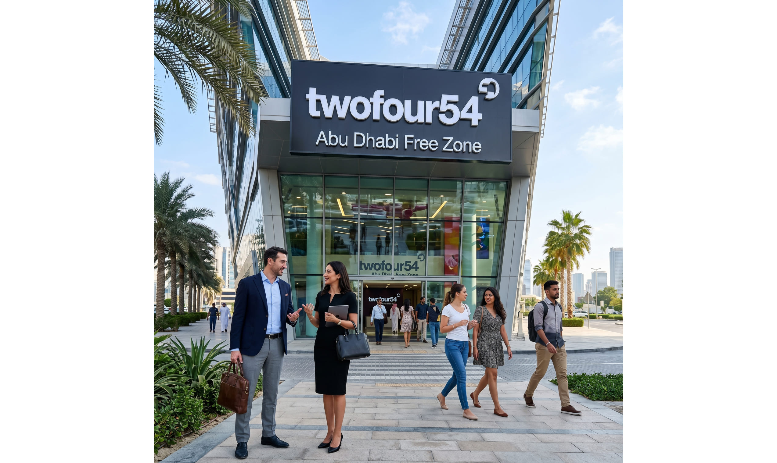 Регистрация компании в twofour54 Abu Dhabi Free Zone