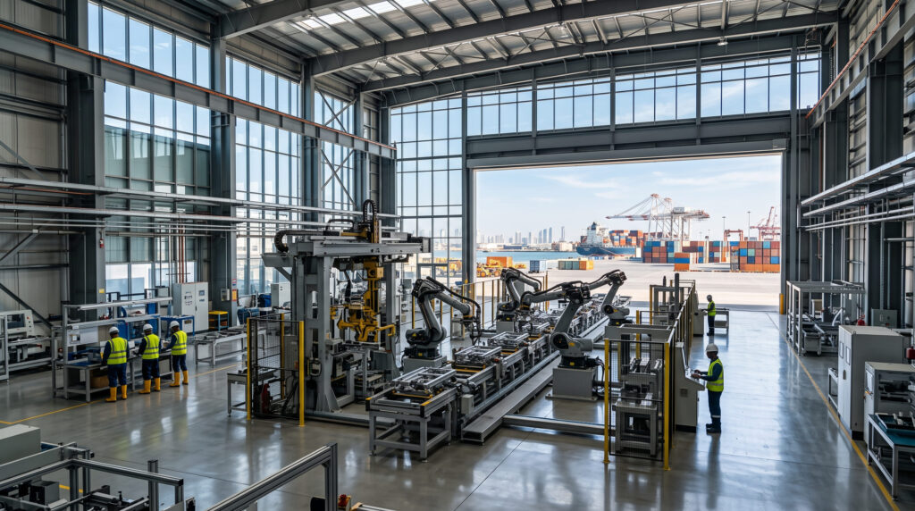 Открытие промышленной компании в Industrial City of Abu Dhabi